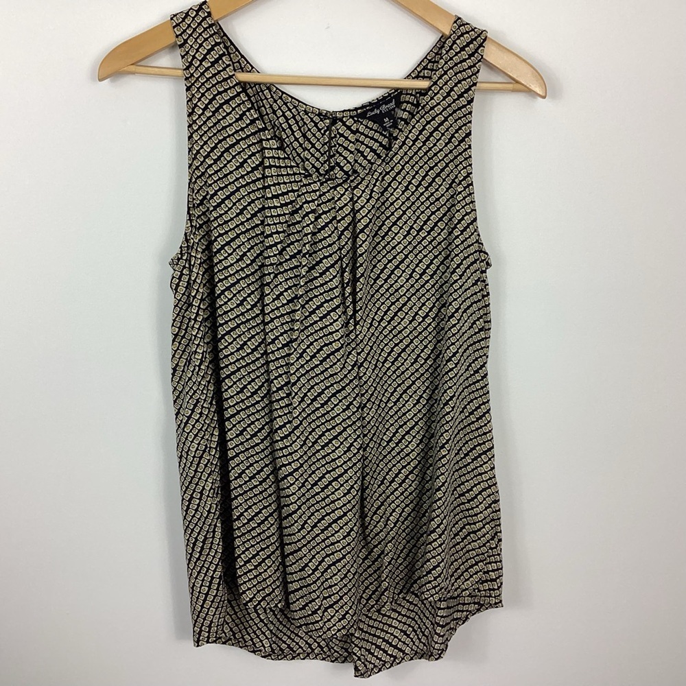 Lucky Brand Printed Tank Top Size Medium